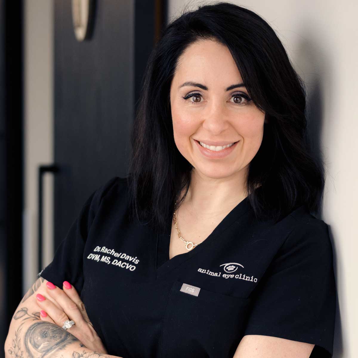 Dr. Rachel Davis, board-certified veterinary ophthalmologist